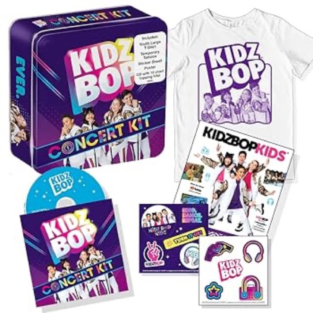 NWT UNOPENED KIDZ BOP Concert Kit